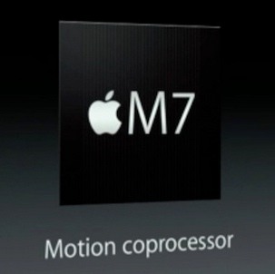 تراشه گرافیکی M7 motion coprocessor