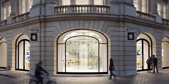 طراحی مجدد برای فروشگاه جدید اپل در سان فرانسیسکو