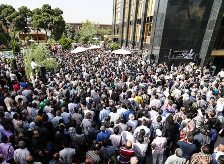 مراسم تشییع پیکر شهناز