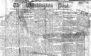 اولین نسخه واشنگتن پست