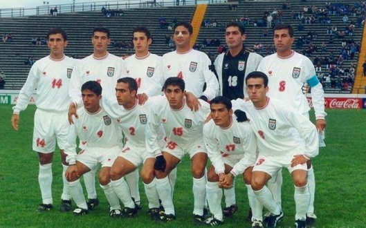 تیم ملی حوانان در سال 2001