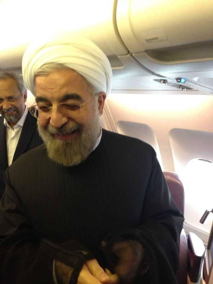روحانی در حال بازگشت