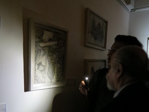 نمایشگاه نقاشی‌های سیدعلی صالحی