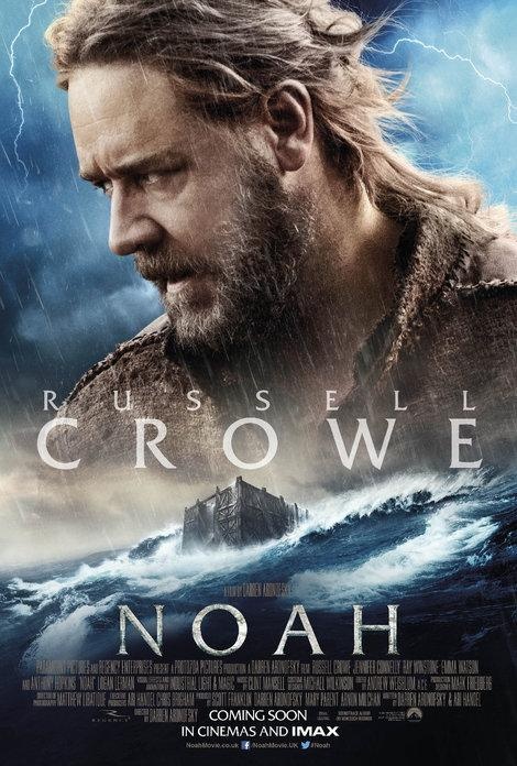 پوستر فیلم «نوح»‌ با بازی راسل کرو
