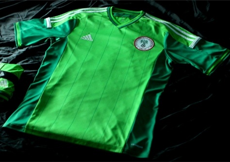 پیراهن تیم ملی نیجریه در جام جهانی 2014