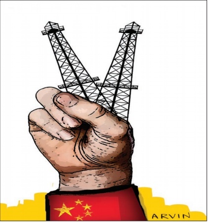 کاریکاتور/ چین و نفت ایران!