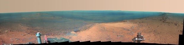 پانورامایی که فرصت از مریخ منتشر کرد