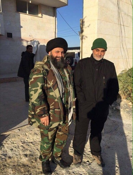 آخرین تصویر از سردار سلیمانی در جبهه های نبرد علیه داعش
