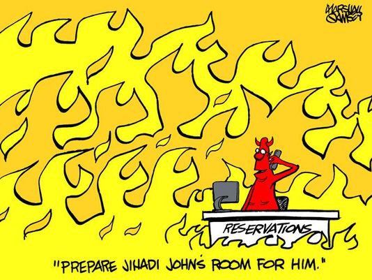 کاریکاتور/ عاقبت جلاد داعش!
