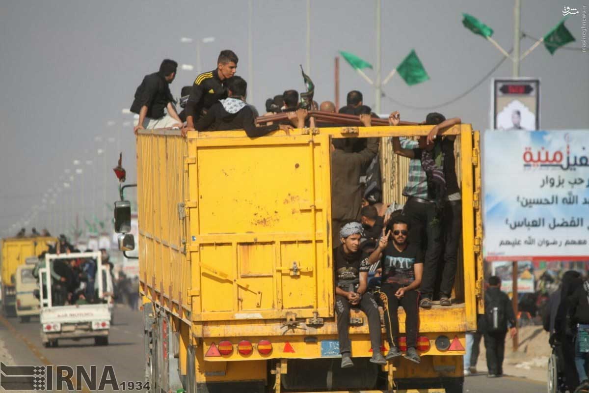جابجایی رائران حسینی با کامیون و تریلر/ تصاویر