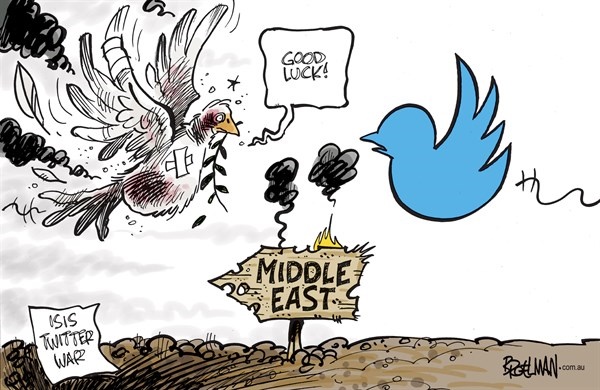 کاریکاتور/ واکنش توئیتر به داعش!