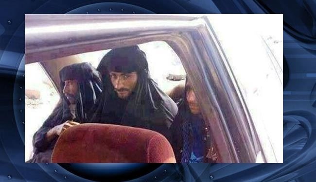 تصویر سرکرده بارز داعش که با لباس زنانه به دام افتاد!
