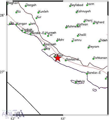 زلزله 4.4 ریشتری در پارسیان هرمزگان/ خسارت نداشت