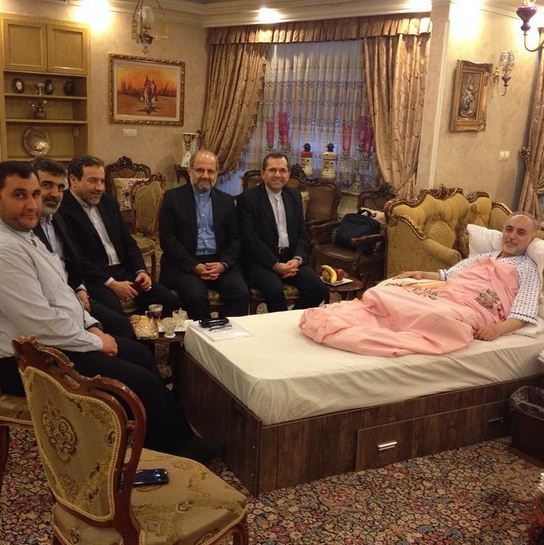 عکسی از داخل خانه دکتر علی اکبر صالحی رییس سازمان انرژی اتمی