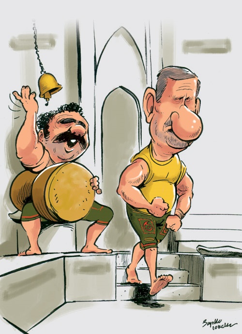 کاریکاتور/ واکنش جهانگیری به شکایت احمدی نژاد!