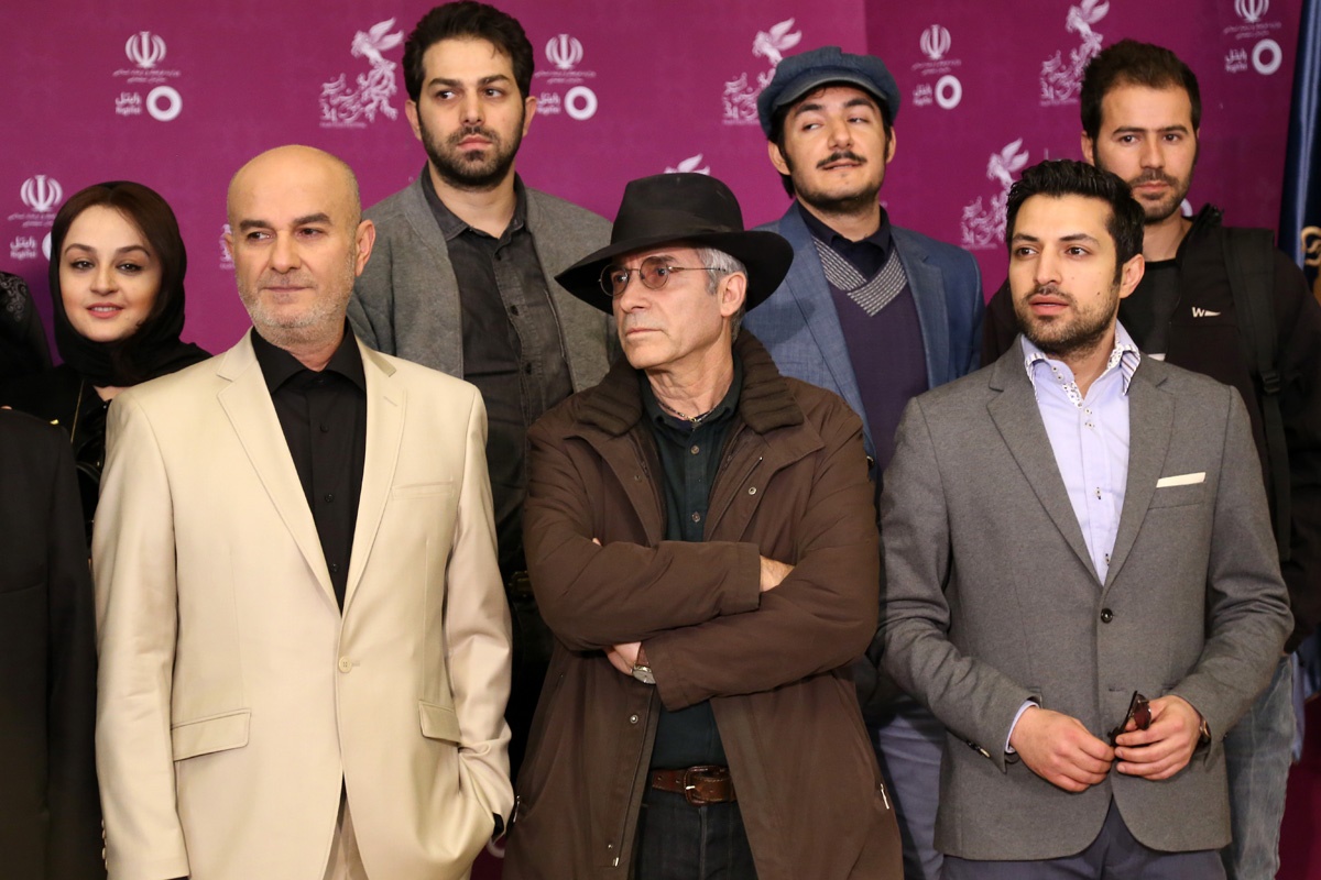 اشکان خطیبی و علی عمرانی در کاخ جشنواره فیلم فجر