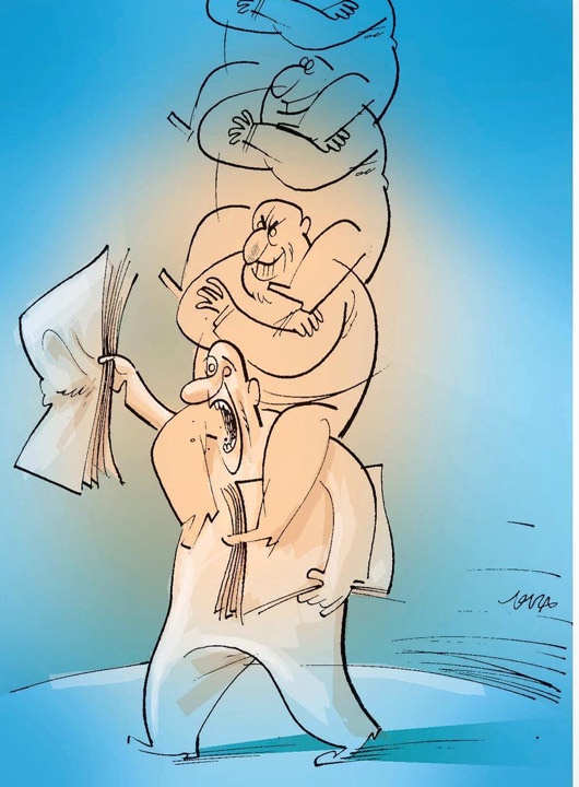 کاریکاتور/ بفرمایید آزادی مطبوعات!