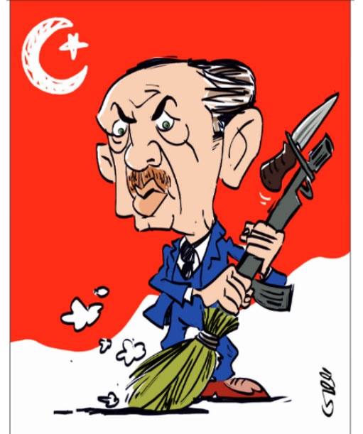 کاریکاتور/ پاکسازی اردوغان!