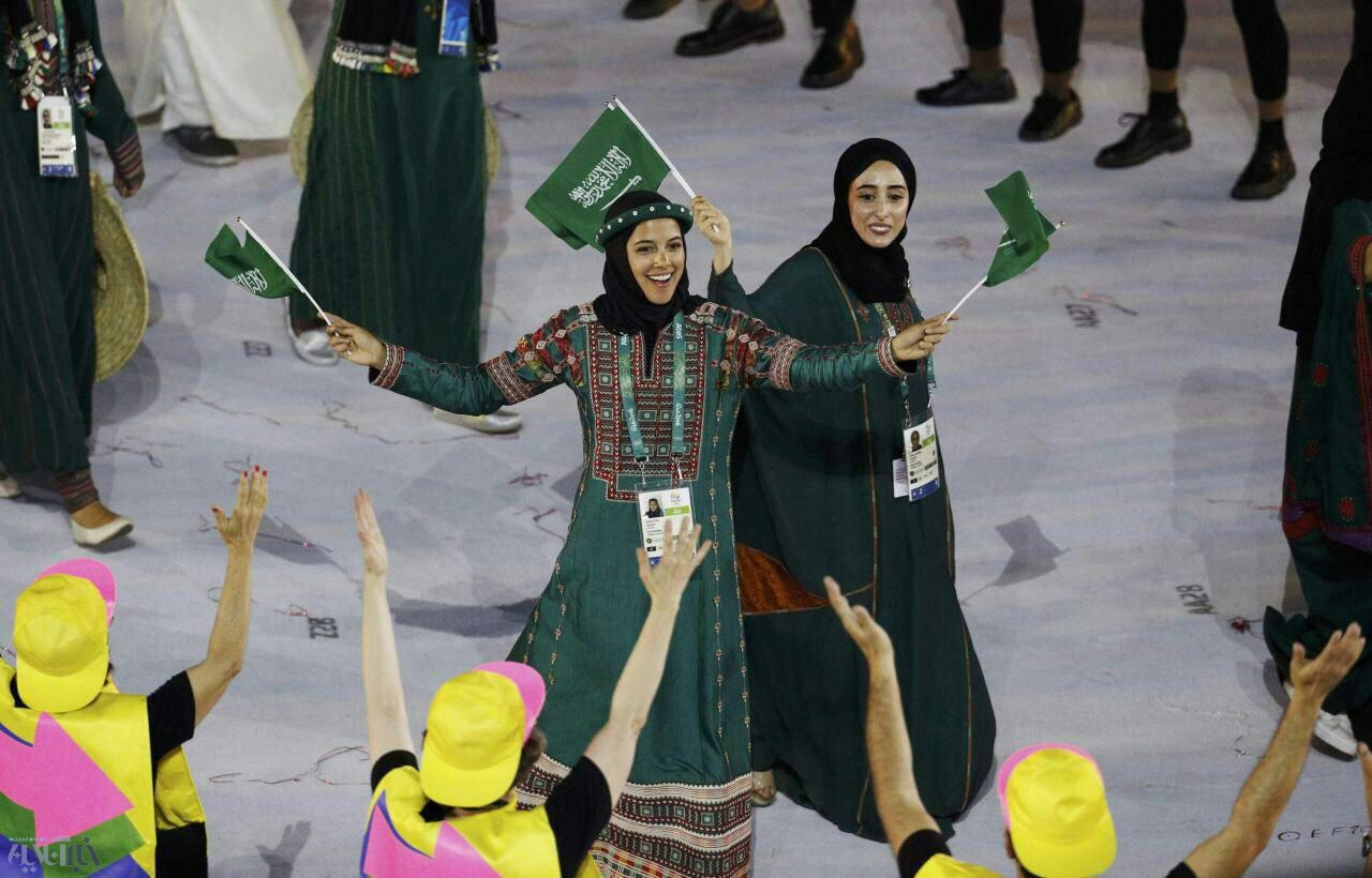 رژه عربستان در المپیک
