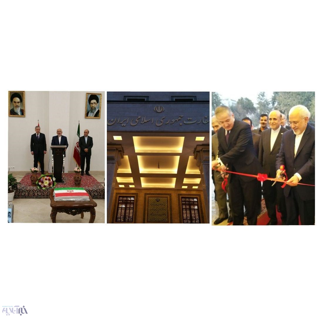 ساختمان جدید سفارت ایران در تاجیکستان افتتاح شد/ عکس