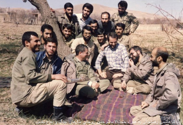 هاشمی رفسنجانی در جبهه جنگ