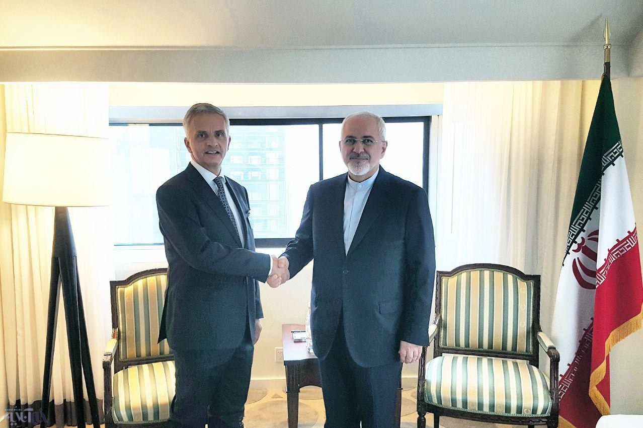 عکس | دیدار وزرای خارجه ایران و سوئیس