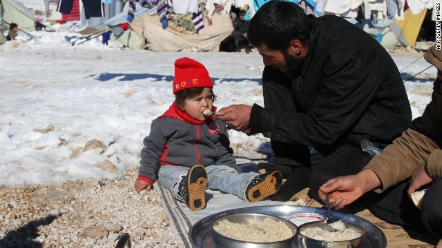 تصاویری از وضعیت نامناسب پناهندگان سوری
