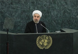 پیشنهاد روحانی در مورد"جهان ضدخشونت و افراطی گری" قطعنامه سازمان ملل شد