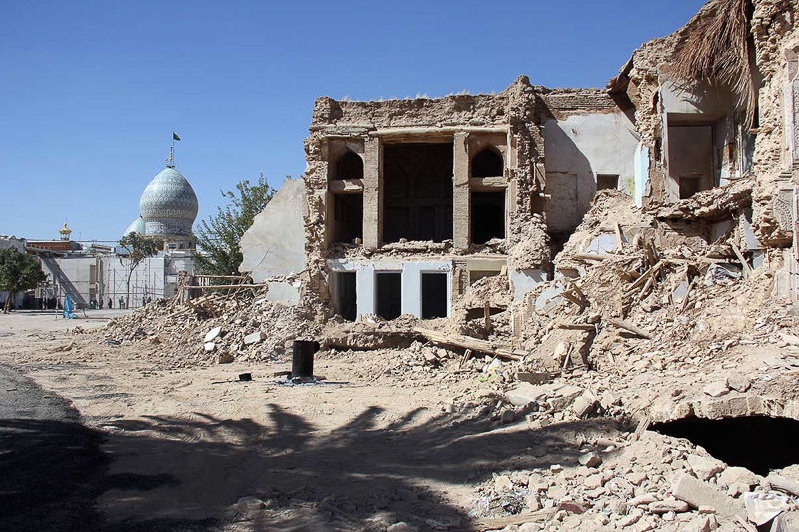 یک خانه قجری دیگر در بافت تاریخی شیراز خراب شد