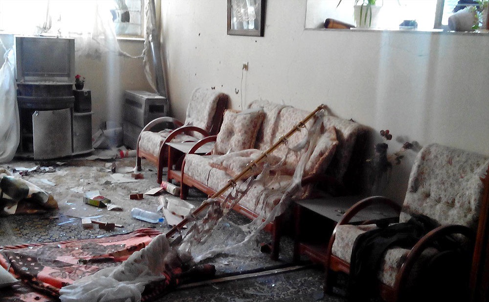 انفجار کپسول گاز، خانه ای در مشهد را آوار کرد