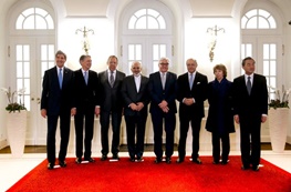 وزیران خارجه ایران و 1+5 دیدار کردند/عکس یادگاری وزرای خارجه
