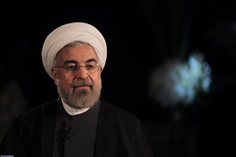 روحانی درافتتاح خط راه‌آهن ترانزیتی شرق خزر گفت: انتقال کالا بین کشورهای منطقه ارزان وباصرفه تر می شود