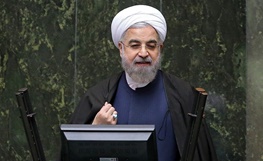 سخنرانی بودجه ای روحانی در مجلس: کاهش تورم با بازگرداندن ثبات به بازار اولویت اول من است