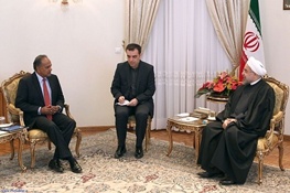 دیدار دکتر روحانی و وزیر امورخارجه سنگاپور/ تصمیم دولت توسعه روابط با کشورهای آسیایی است