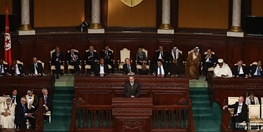 تقدیر از سخنرانی ضد صهیونیستی و ضد امریکایی علی لاریجانی در مجلس تونس