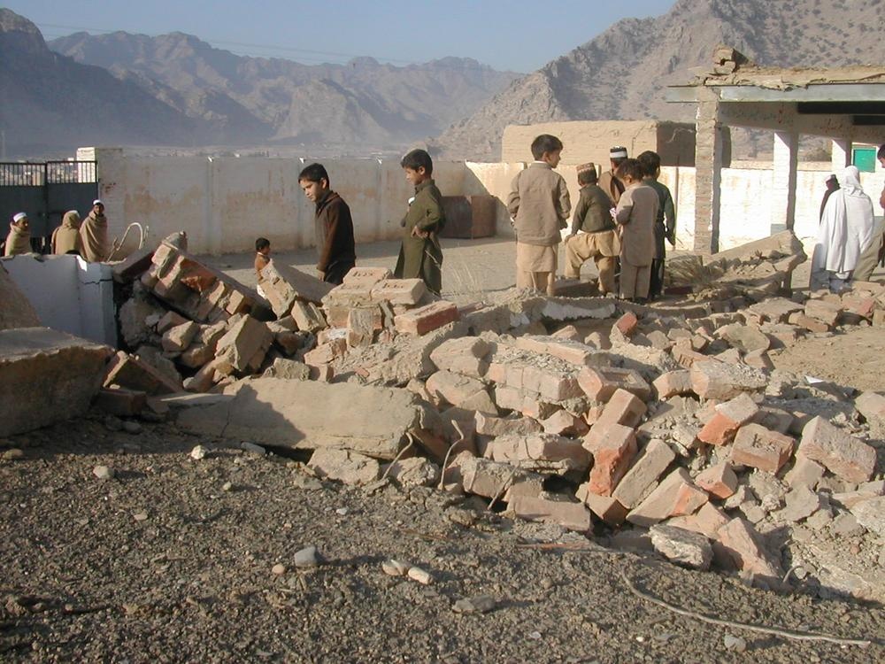 مدارس بمباران‌شدۀ پاکستان از لنز عکاس الجزیره