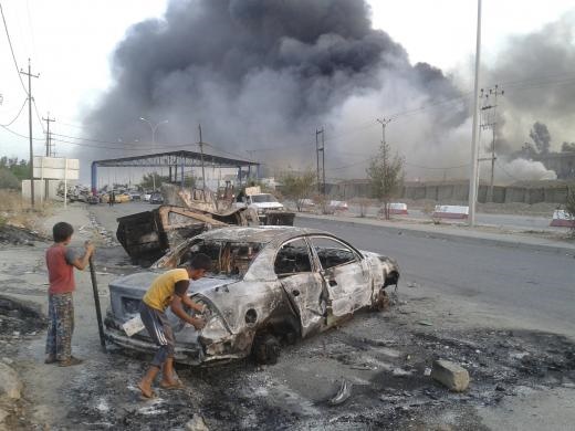 تصاویر رویترز از اشغال موصل توسط داعش