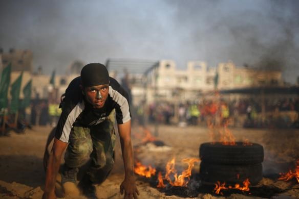 تصاویر رویترز از کمپ‌های آموزشی حماس