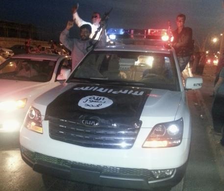 خوشحالی داعشی‌ها در موصل
