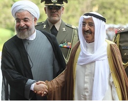 در دیدار رئیس‌جمهور و امیر کوبت انجام شد: امضای شش سند همکاری میان ایران و کویت