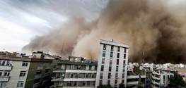وقوع 320 حادثه براثر طوفان در تهران