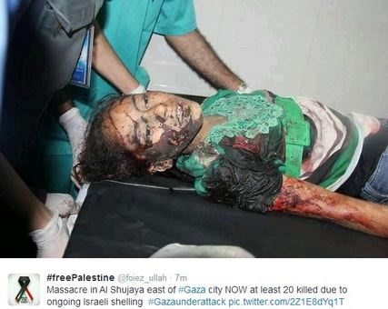 کودک کشی در غزه