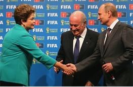 مهمانان سیاسی بلاتر در فینال جام جهانی چه کسانی بودند؟