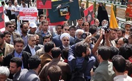 روحانی: نمی‌توان با تکیه بر مجامع بین‌المللی مردم فلسطین را به حقوقشان رساند