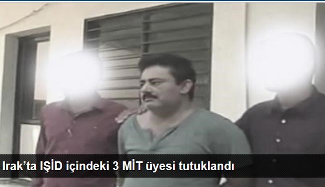 تصویر 3 جاسوس ترکیه‌ای که در عراق دستگیر شدند