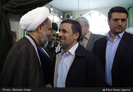 چرا احمدی نژاد دوباره کاپشن پوشید؟!