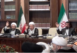 غیبت روحانی و لاریجانی در نشست مجمع تشخیص مصلحت نظام