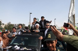 همراهان رئیس جمهور در سفر به مشهد