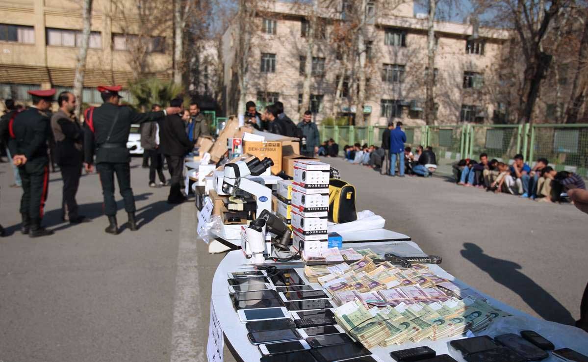 انهدام باند بزرگ سرقت در تهران