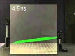 نخستین فیلم تاریخ از برخورد ذرات نور با آینه